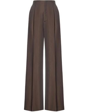 Alberta Ferretti Pants - Brown