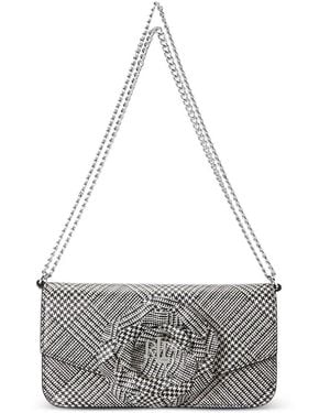 Ralph Lauren Leather Crossbody Bag - Grey