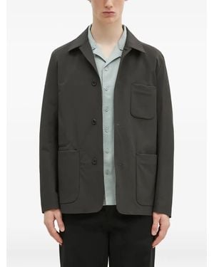 Paul Smith Buttoned Patch-Pocket Jacket - Grey