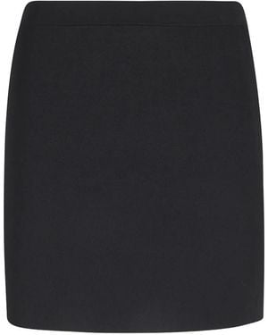 Alexander Wang Side-Slit Mini Skirt - Black