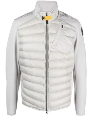 Parajumpers Logo-Patch Padded Jacket - White