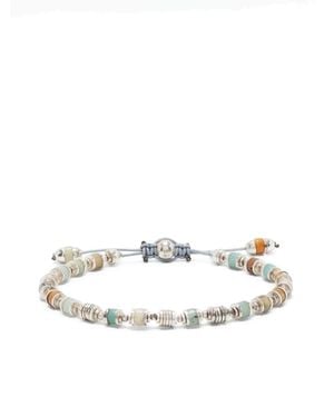 MAOR Pulsera Saguaro Con Cuentas - Blanco