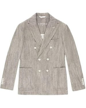 Circolo 1901 Double-Breasted Blazer - Grey