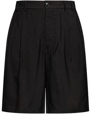 Giorgio Armani Bermudas anchas - Negro