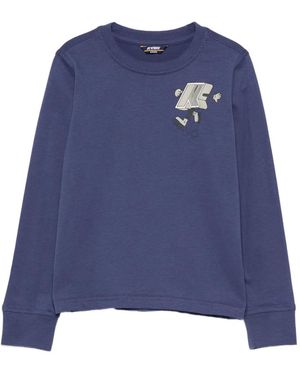K-Way ロングTシャツ - ブルー
