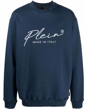 Philipp Plein ロゴ スウェットシャツ - ブルー