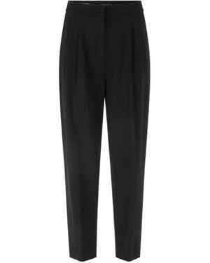 Marc Cain Pleated Trousers - Black