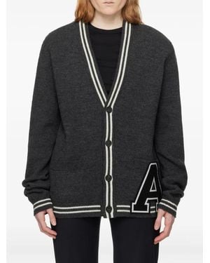 Ambush Cardigan Con Lettere - Nero