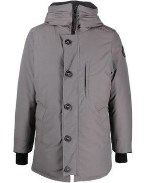 Canada Goose Parka Con Cappuccio Chateau - Grigio