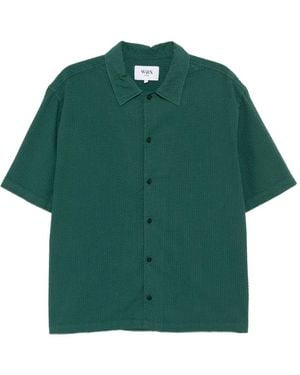 Wax London ショートスリーブ シャツ - グリーン
