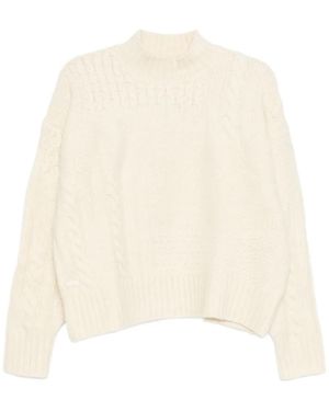 Lacoste モックネック プルオーバー - ホワイト