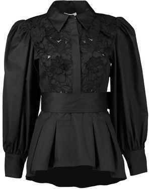 CHRISTY LYNN Mazarra Blouse - Black