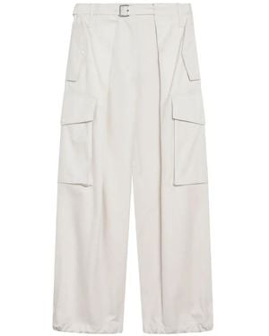 Loewe Cargo Pants - White