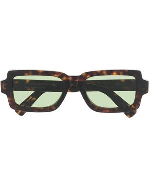 Retrosuperfuture Caro Rectangle-Frame Sunglasses - Black