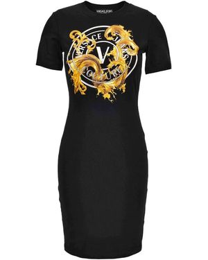 Versace Jeans Couture T-Shirt Dress - Black