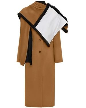 16Arlington Rosalind Mantel Mit Schaldetail - Braun