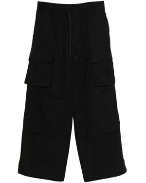 Juun.J Patchwork Cargo Trousers - Black