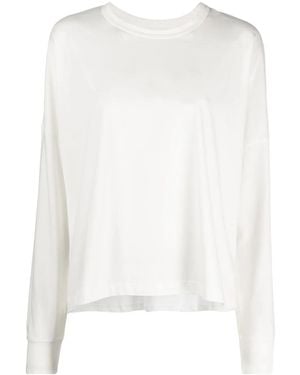 Studio Nicholson Long-Sleeve Cotton T-Shirt - White