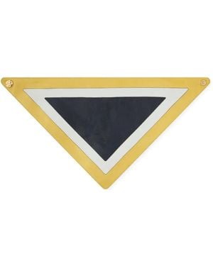 RETORI Bandana Con Design Color-Block - Giallo