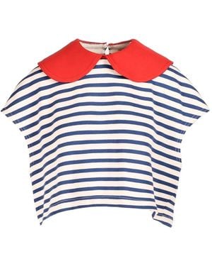 Ioana Ciolacu Orchid Top - Blauw