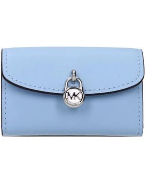 Michael Kors Lyra Leather Wallet - Blue