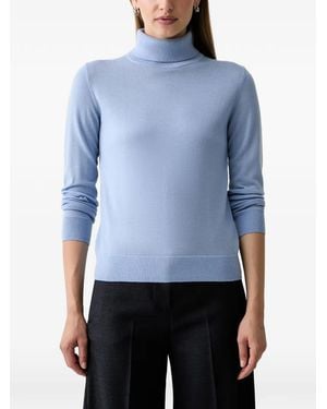 GANT Pullover Mit Rollkragen - Blau