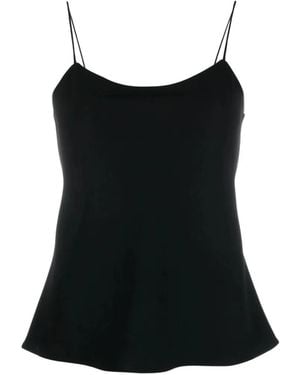 The Row Spaghetti-Strap Top - Black