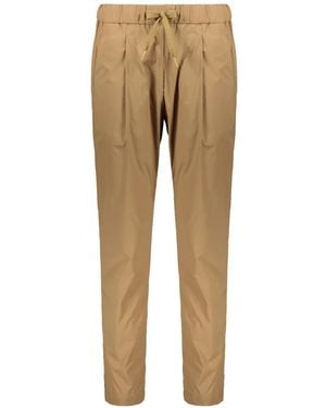 Herno Pantalon À Lien De Resserrage - Natural