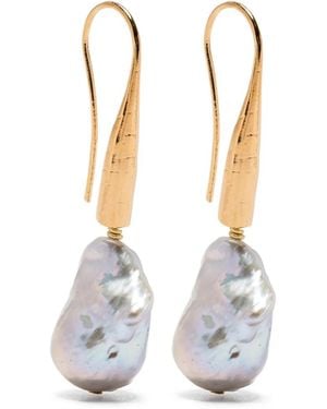Forte Forte French Hook Earrings - White