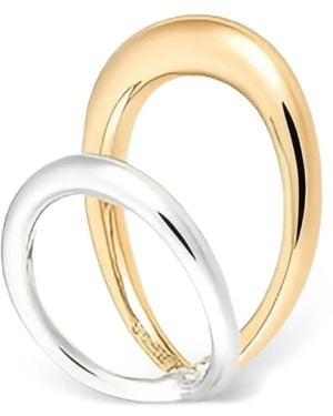 Charlotte Chesnais 'Surma' Ring Aus Silber Und Gelbgold-Vermeil - Weiß