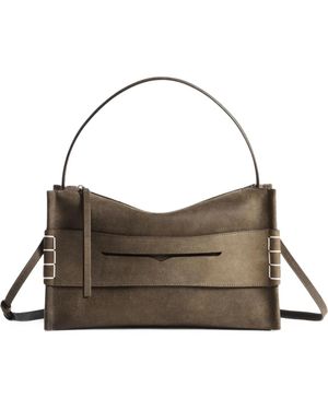JW Anderson Medium Loafer Shoulder Bag - Brown