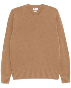 Doppiaa Pullover Mit Rundhalsausschnitt - Braun