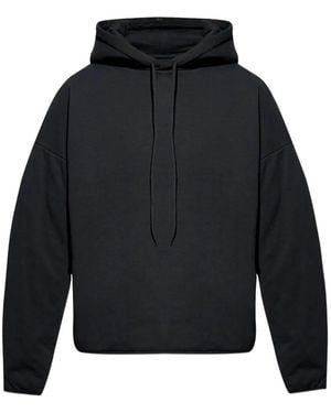 パーカー・フーディ Mm6 By Maison Margiela Classic Black Hoodie With Spacious MM6 Maison Margiela cargo-pockets 