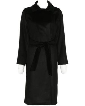 Max Mara Manuela Icon Coat - Black