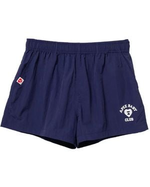 AAPE BY A BATHING AP Pocket Shorts - Blue
