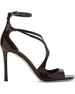 Jimmy Choo 110mm Azia sandals - Schwarz