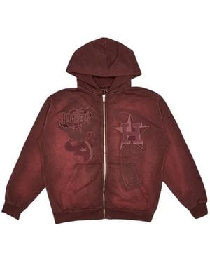 Travis Scott Felpa Con Cappuccio Cactus Jack Fanatics 2025 Rep Your City Houston - Viola