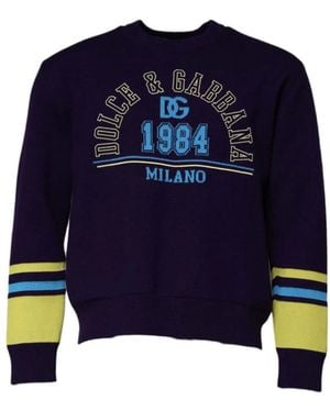 Dolce & Gabbana Jersey Milano 1984 - Azul