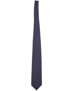 Corneliani Patterned Tie - Blue