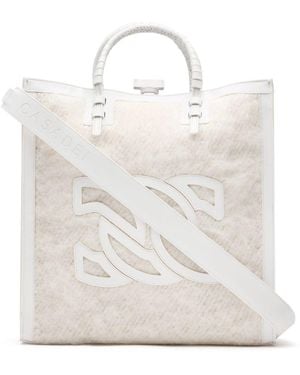 Casadei Homing Beaurivage Tote Bag - White