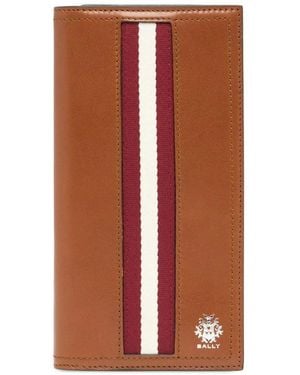 Bally Ray Continental Wallet - Brown