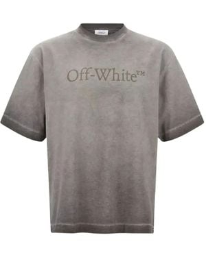 Off-White c/o Virgil Abloh T-Shirt Laundry Skate - Grigio