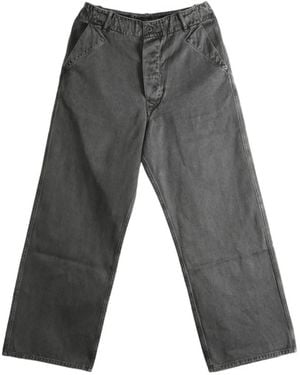 TAIGA TAKAHASHI Straight-Leg Trousers - Grey