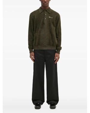 thisisneverthat Polo-Neck Sweater - Green
