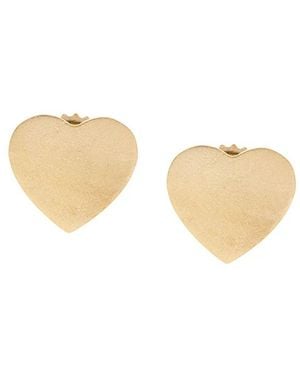 Irene Neuwirth 18Kt Heart Stud Earrings - White