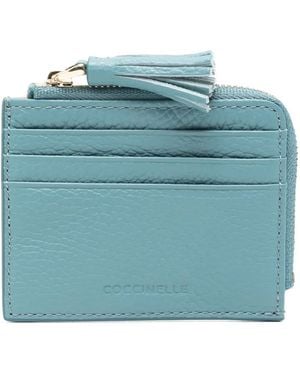 Coccinelle Tassel Leather Wallet - Blue