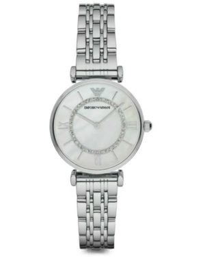 Emporio Armani Mother-Of-Pearl Dial 32Mm Watch - White