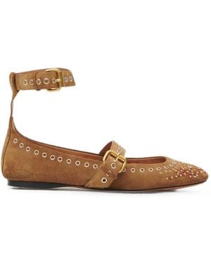 Isabel Marant Ylza Ballerinas - White