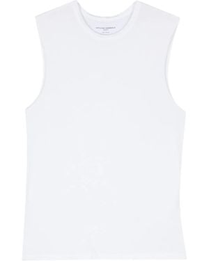 Officine Generale ストレートヘム トップ - ホワイト