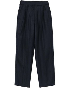 Blazé Milano Hose mit Falten - Blau